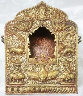 Mirror Gau Gold plated 20cm