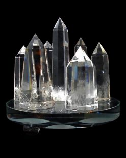 Crystal points with 8 face