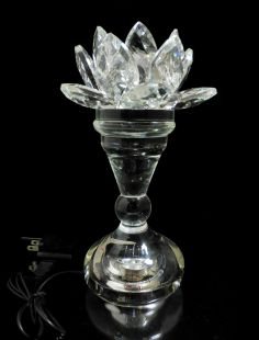 Crystal Lotus Lamp