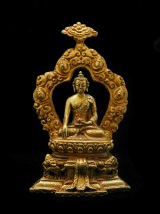 Sakyamuni Buddha 10cm H 