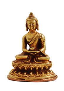 Amitabha Gilt Copper 2〝 Statue