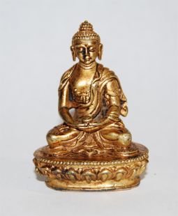  Amitabha Gilt Copper 2〝 Statue (II)