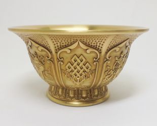 Brass Bowl 8AS w/stand 8.8cm Dia