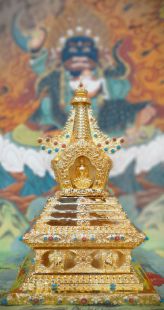 Stupa(Brass gilt gold 24KaratGold) promotional price