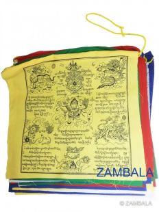 25 pages cotton prayer flag