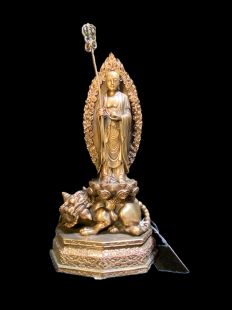 Ksitigarbha Bodhisattva / Mount . Bronze