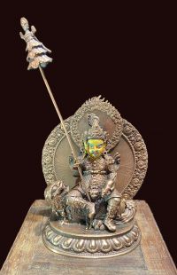 God of Wealth, Red Copper/Gilded