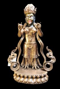 Zakiram, the Tibetan Female Goddess of Wealth