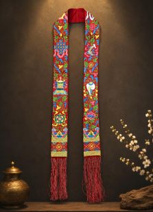 Nepal Shoulder Cloth (Rachu)/(Eight Auspicious Symbols)